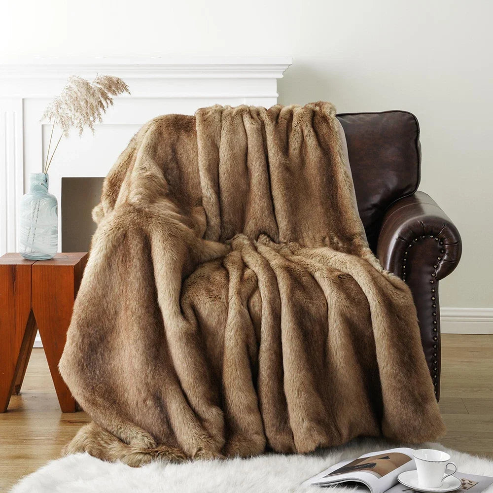 Faux Heavyweight Blanket