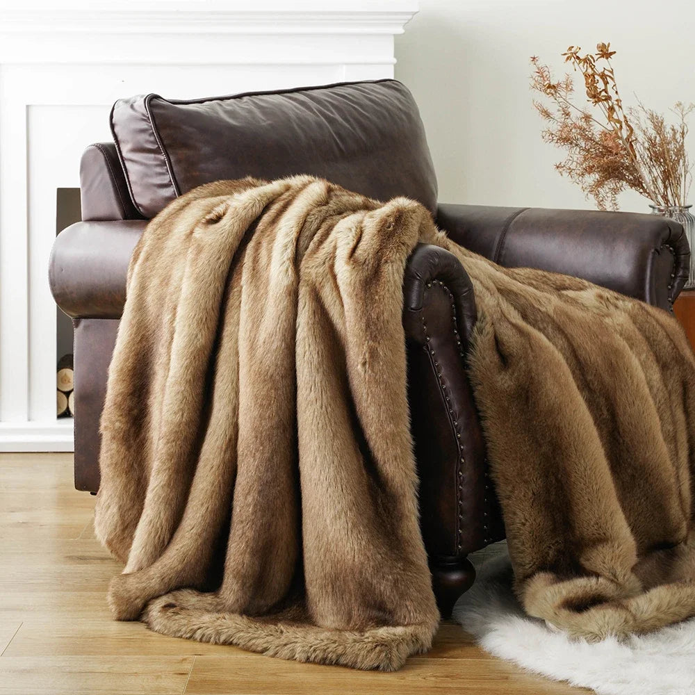 Faux Heavyweight Blanket