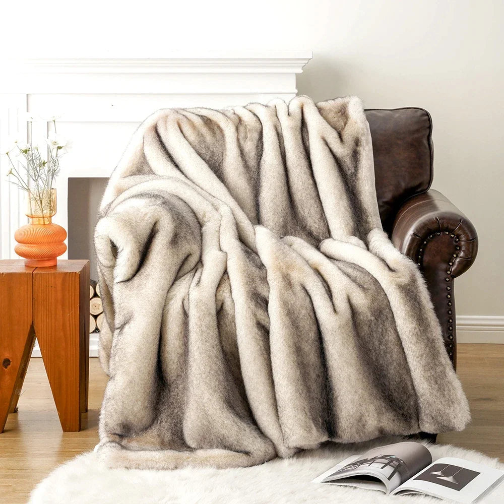 Faux Heavyweight Blanket