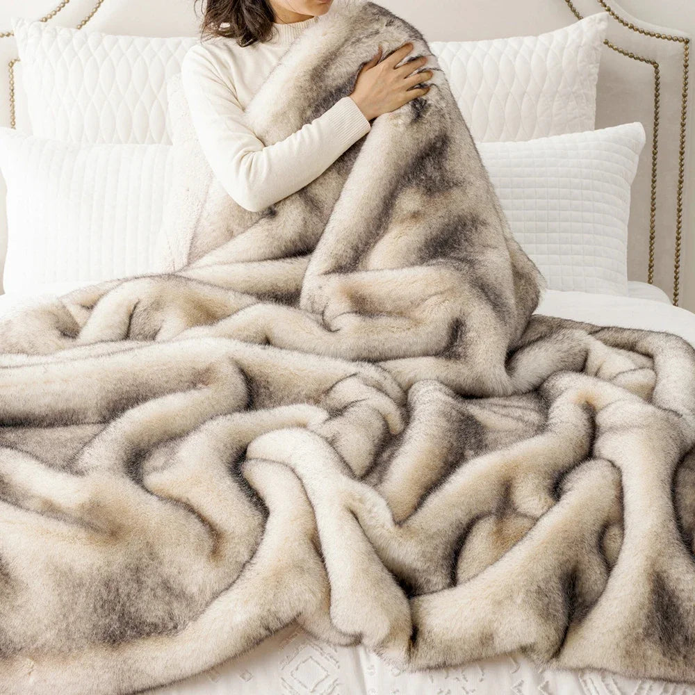 Faux Heavyweight Blanket